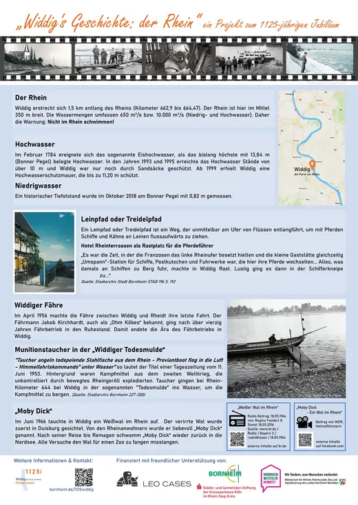 Infotafel Der Rhein