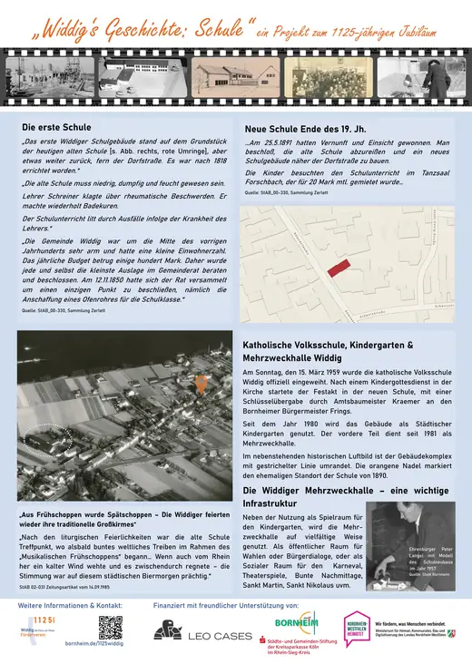 Infotafel Schule